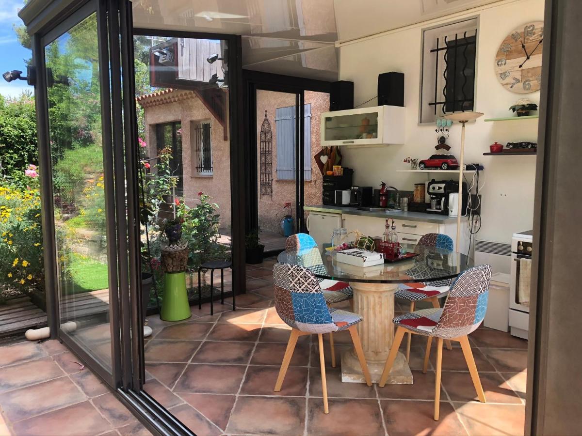Logement Zen Sur La Colline Aux Mimosas Hyères Eksteriør bilde
